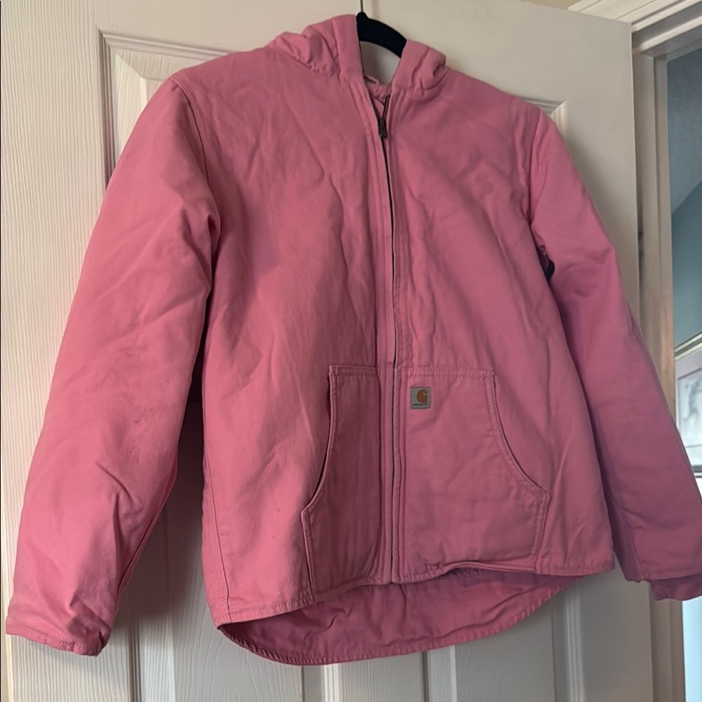 Carhartt Kids Pink Hooded Jacket